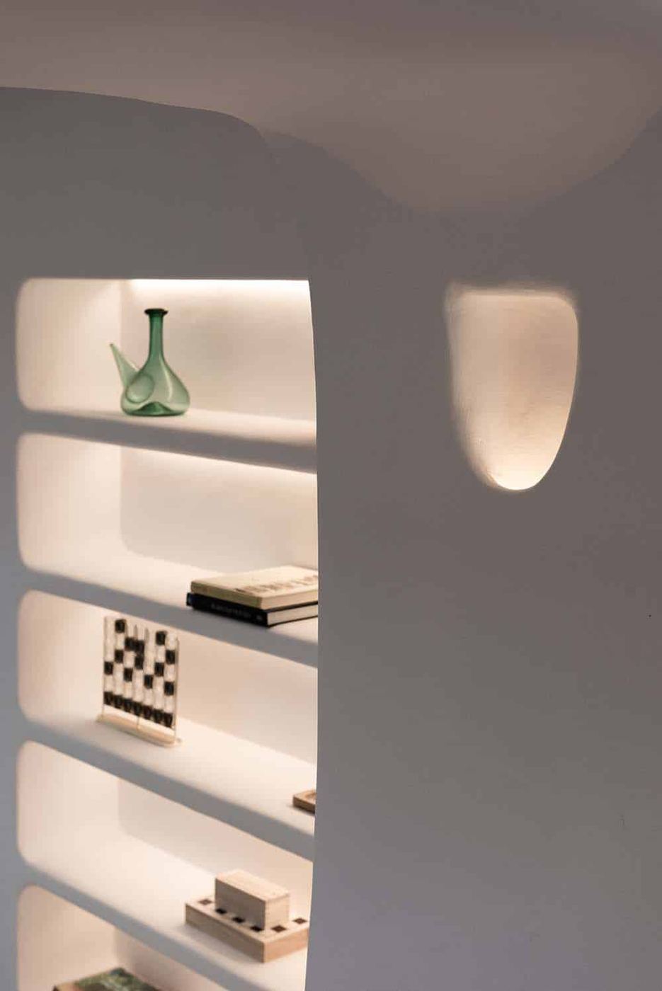 Can G Ibiza finca: kitchen with recessed lighting (2)