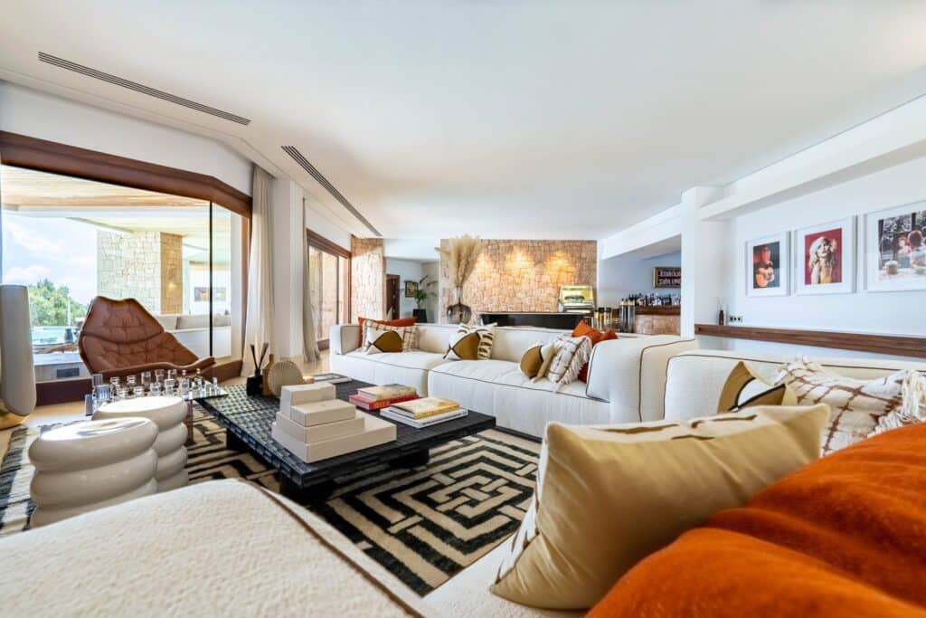 Concept Installations Ibiza Villa Project – Can S – Lounge Area